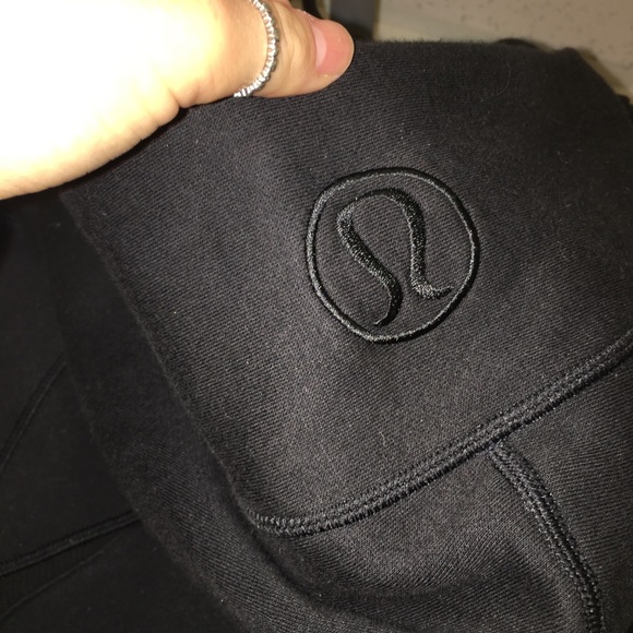 lululemon athletica Tops - Lululemon Black Scuba Hoodie